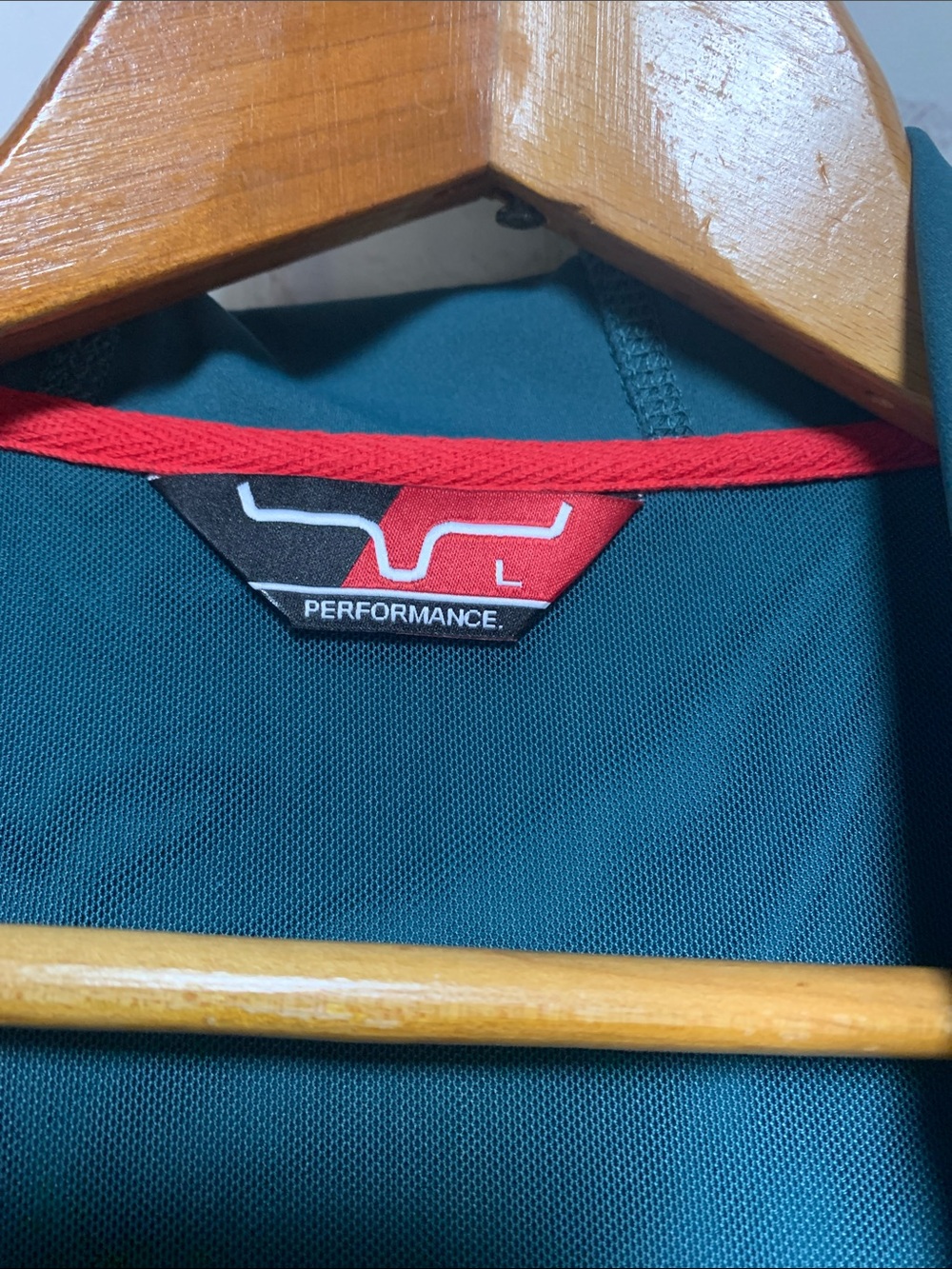 Kimes Ranch Performance Jacket in Teal Size L - Picture 2 of 6